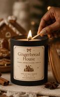 Gingerbread House Candle