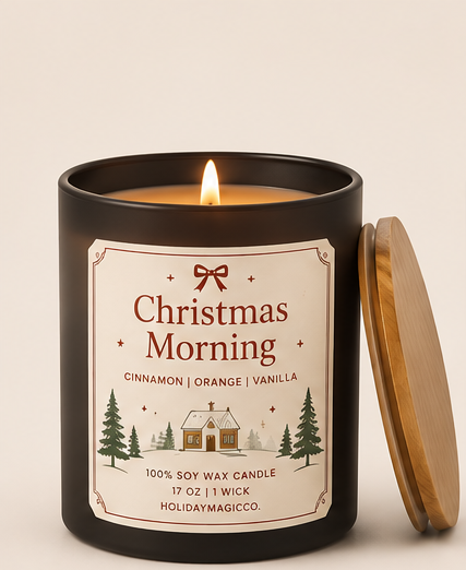 Christmas Morning Candle